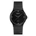 SKMEI 1421 reloj minimalista para mujer pu band 3atm reloj de cuarzo